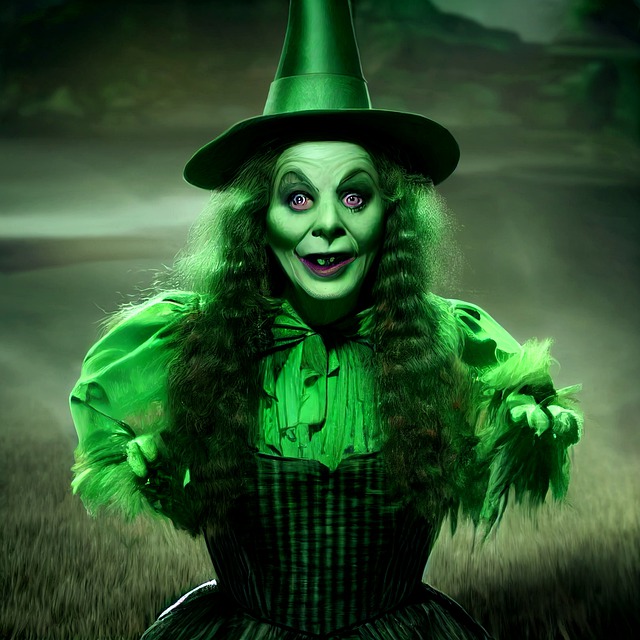 巫婆 邪恶的女巫 绿色女巫 - 上的免费图片