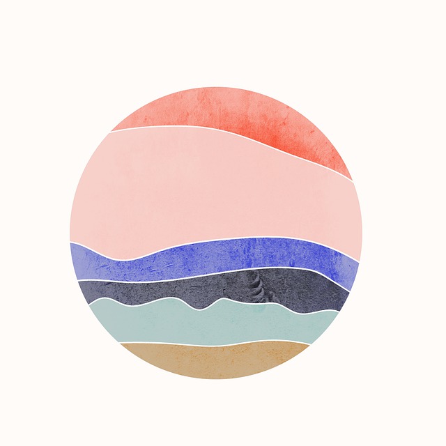 圆圈 山 设计 - 上的免费图片