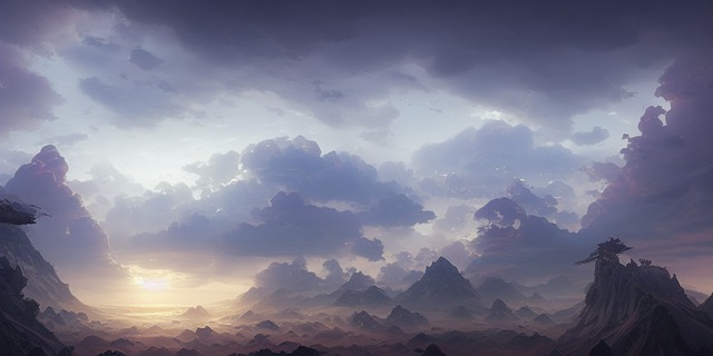 天空 山 幻想 - 上的免费图片