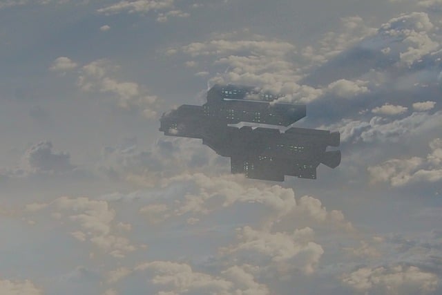 飞船 科幻 天空 - 上的免费图片