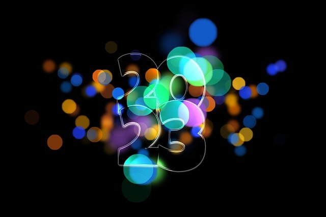 散景灯 2023 新的一年的一天 - 上的免费图片