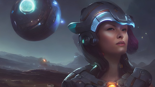 女士 科幻 头盔 - 上的免费图片