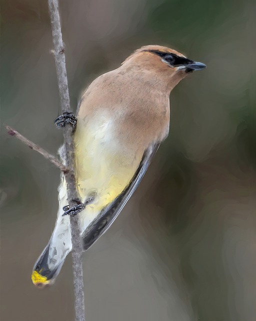 鸟 蜡翅 喙 - 上的免费图片