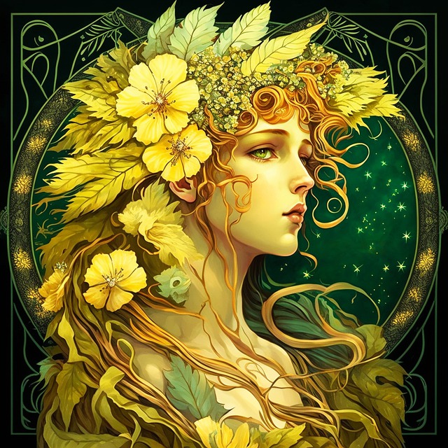 女神 女士 新艺术风格 - 上的免费图片