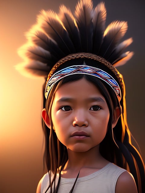 孩子 美洲原住民 第一民族 - 上的免费图片