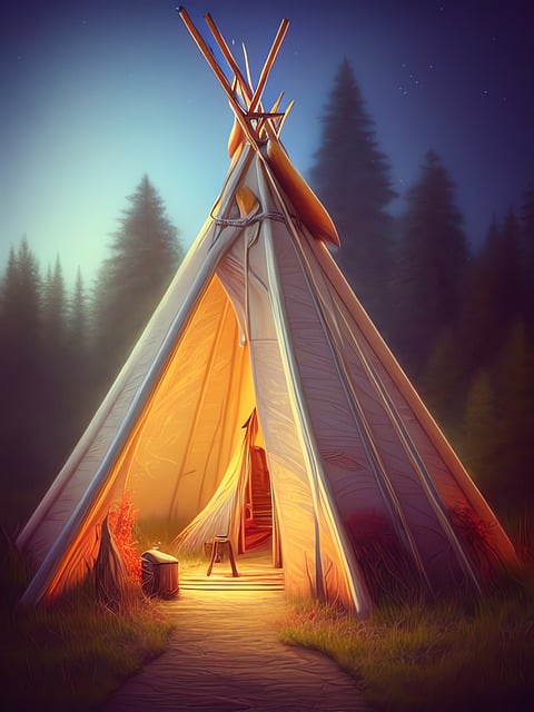 帐篷 野营 美洲原住民 - 上的免费图片