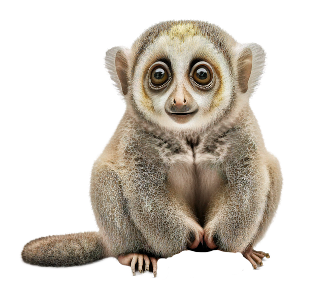 懒猴 生成的Ai 可爱的 - 上的免费图片