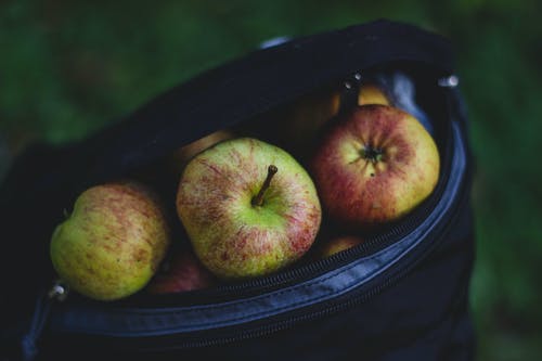 束苹果袋 · 免费素材图片