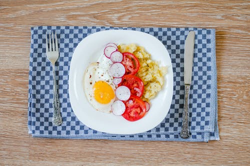 鸡蛋配菜 · 免费素材图片