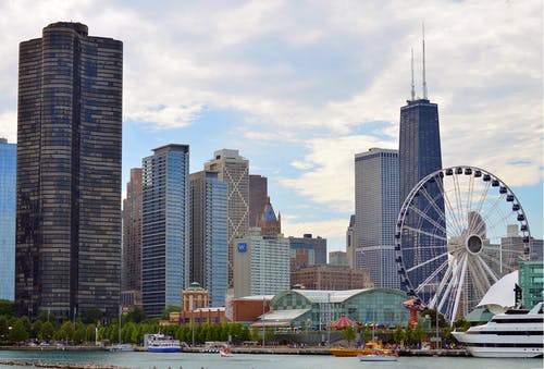 芝加哥城市景观 · 免费素材图片