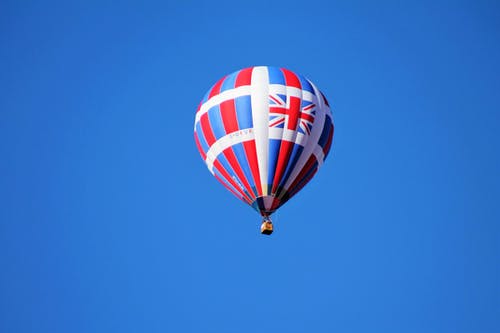 英国热气球飞行 · 免费素材图片