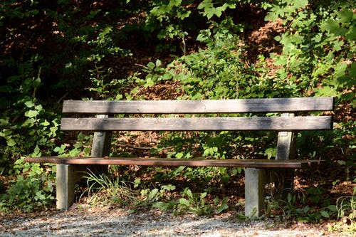 白天的棕色木制户外长凳 · 免费素材图片