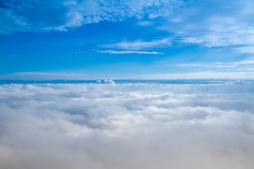 云的鸟瞰图 · 免费素材图片