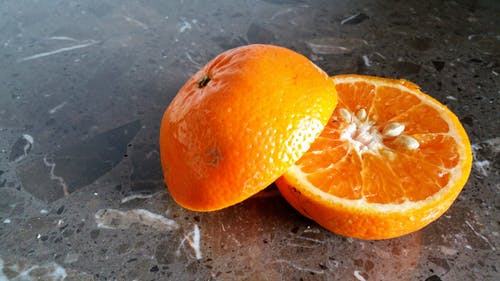 两片橙子 · 免费素材图片