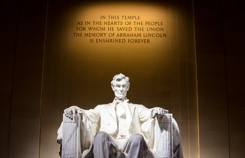 亚伯拉罕·林肯雕像 · 免费素材图片