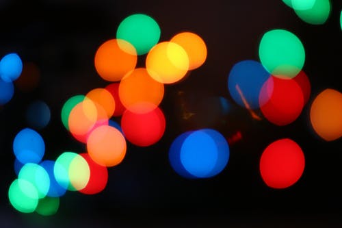 散景灯壁纸 · 免费素材图片