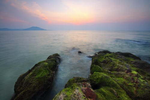 水体和岛屿的航拍照片 · 免费素材图片