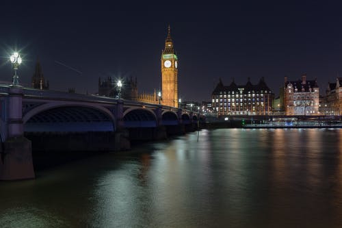 伦敦伊丽莎白塔 · 免费素材图片