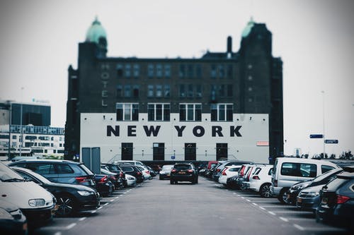 纽约酒店大楼停车场 · 免费素材图片