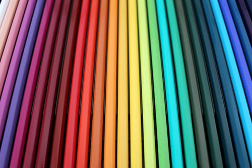 彩色铅笔套装 · 免费素材图片
