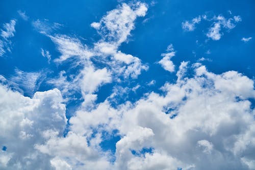 多云的天空 · 免费素材图片