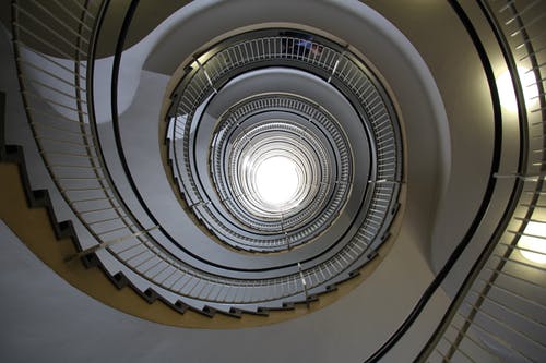 螺旋楼梯 · 免费素材图片
