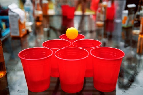 有关beerpong, 反射, 啤酒的免费素材图片