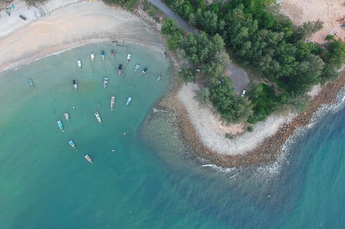 岛屿鸟瞰图 · 免费素材图片