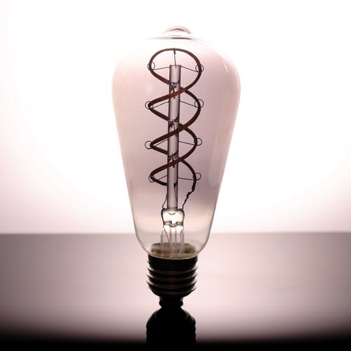透明灯泡 · 免费素材图片