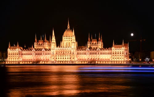 有关匈牙利, 匈牙利议会大楼, 反射的免费素材图片