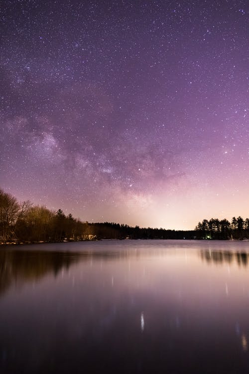 有关剪影, 夜景, 天性的免费素材图片