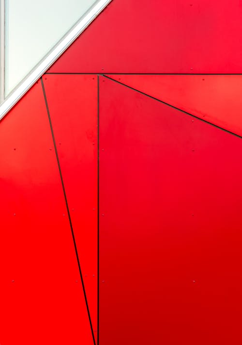 红色和白色抽象壁纸 · 免费素材图片