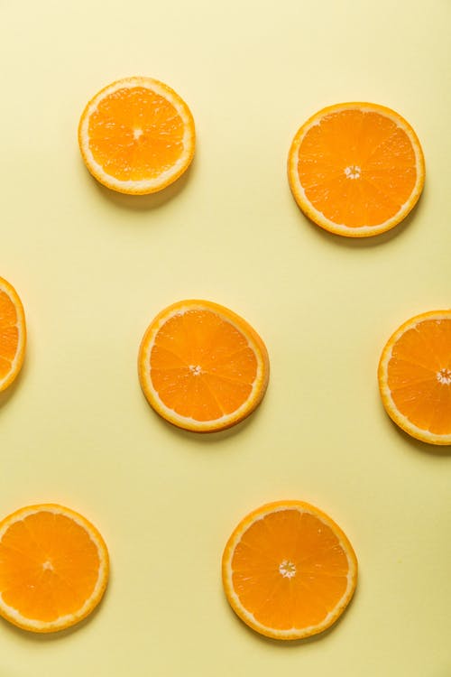 七个橙片 · 免费素材图片