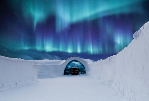北极光 · 免费素材图片