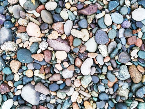 什锦的彩色的岩石 · 免费素材图片