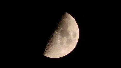 灰色和黑色的月亮 · 免费素材图片