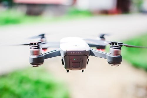 黑色spark Quadcopter · 免费素材图片