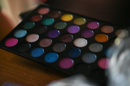 多彩化妆调色板 · 免费素材图片