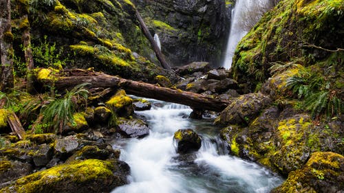 瀑布河照片拍摄 · 免费素材图片