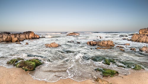 海滩风景 · 免费素材图片