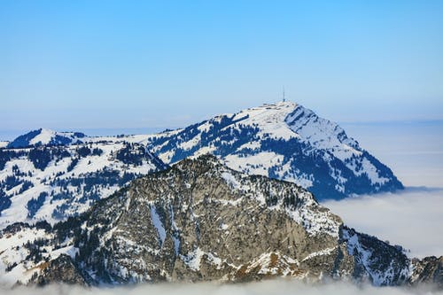 黑雪山的地域照片 · 免费素材图片
