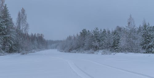 雪原风景摄影 · 免费素材图片