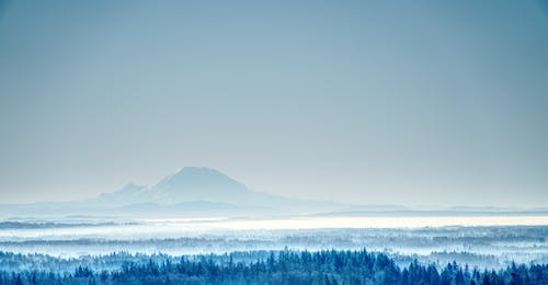 冬季山的风景 · 免费素材图片