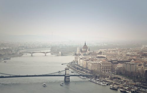 城市鸟瞰图 · 免费素材图片