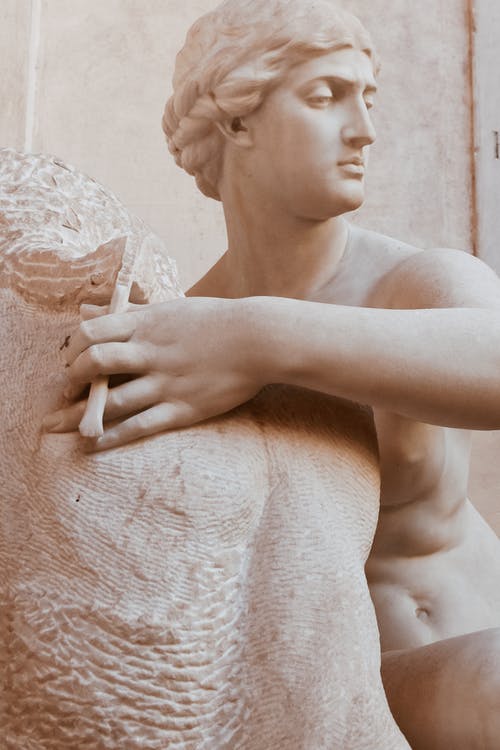 裸体男人雕像 · 免费素材图片