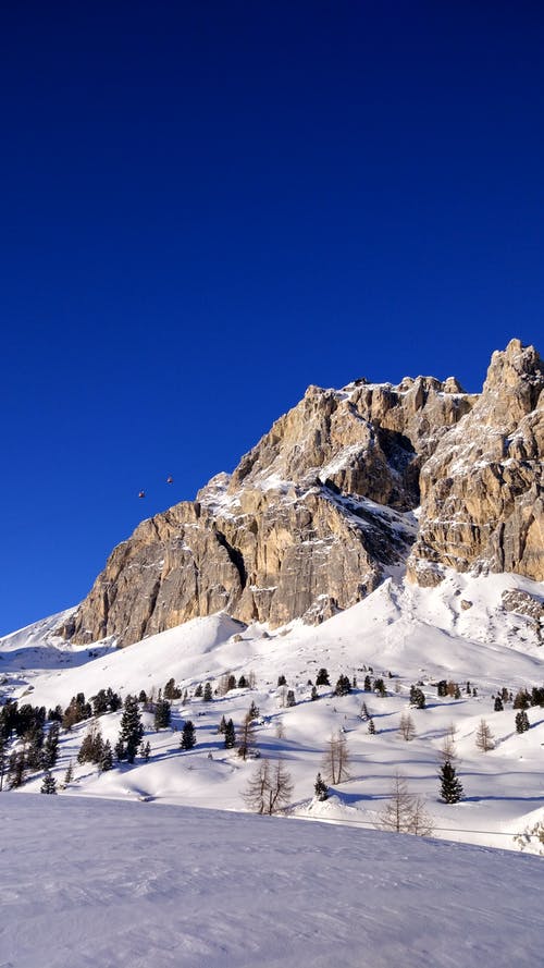 冬季山的风景 · 免费素材图片