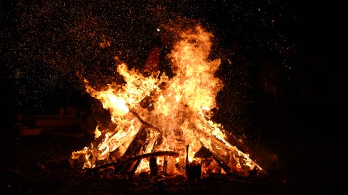 篝火晚会照片 · 免费素材图片