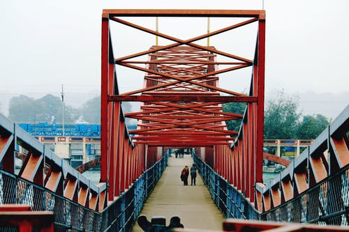 钢桥 · 免费素材图片