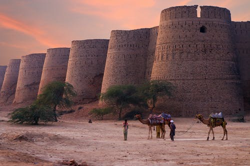 日落时的德拉瓦堡 · 免费素材图片