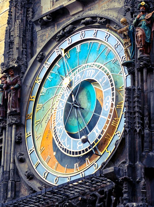 布拉格的天文钟 · 免费素材图片